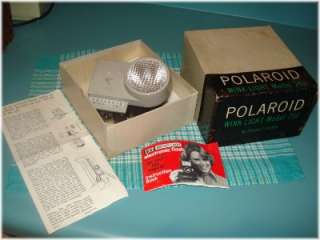 POLAROID WINK LIGHT MODEL 250 CORDLESS MINT IN BOX  