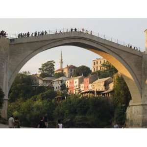 com Stari Most Peace Bridge on Neretva River, Mostar, Bosnia, Bosnia 