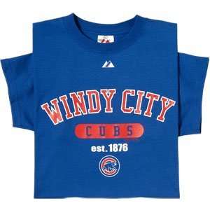  Majestic MLB City Nickname T Shirts   Chicago Cubs Sports 