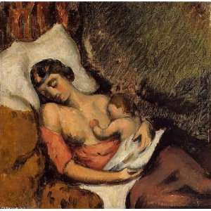 FRAMED oil paintings   Paul Cezanne   24 x 24 inches   Hortense Breast 
