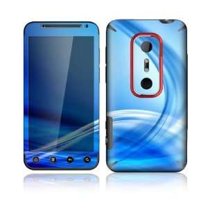  HTC Evo 3D Decal Skin   Abstract Blue 