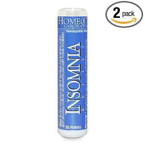  Homeocare Labs Insomnia Relief, 85 Count Tubes (Pack of 2 