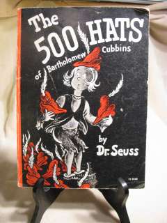 THE 500 HATS OF BARTHOLOMEW CUBBINS Dr Seuss 1966  