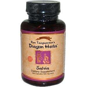  Salvia, 500 mg Each, 100 Capsules