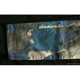 NWT $898 Yohji Yamamoto Ys Painting Linen Pants Sz 2 noir comme des 