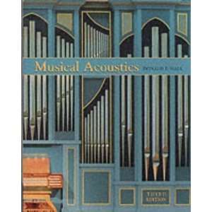  Musical Acoustics [Hardcover] Donald E. Hall Books