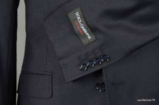 3600 NEW DOLCE GABBANA Luxury Wool/Cashmere Blue 38R 38 eu48R Suit 