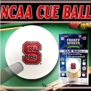   Wolfpack Officially Licensed NCAA Billiards Cue Ball by Frenzy Sports