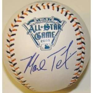  Autographed Mark Teixeira Baseball   05 ALL STAR JSA 