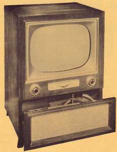 1955 RCA VICTOR 21 S 548 TV TELEVISION SERVICE MANUAL  