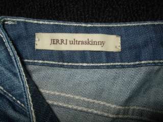DESCRIPTION  William Rast Jerri Fit Ultra Skinny Denim Jeans Sz 27