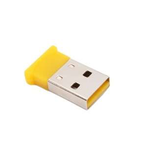  USB 2.0 Wireless Bluetooth Adapter Yellow Electronics