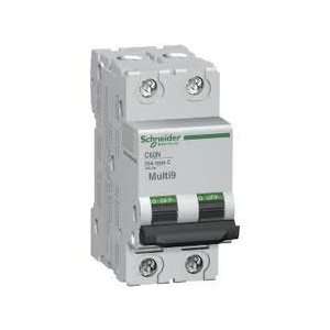   60A, 2 Pole, 480Y/277 Vac, DIN Rail (35mm) Merlin Gerin Telemecanique