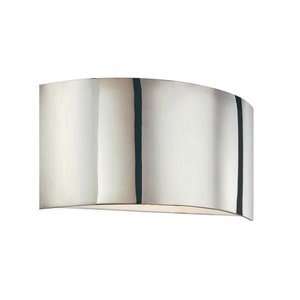  .35 Dianelli Shield   Two Light Wall Sconce, Polished Nickel Finish
