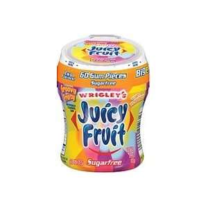 Juicy Fruit sugar free gum big e pack, groovy fruity 60 ea, 4 pack