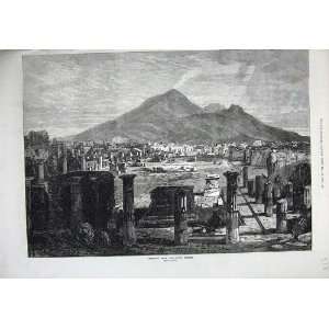   Mountain Vesuvius Forum Pompeii Volcano 