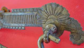 Antique Eastlake Victorian Brass Drawer Pulls *L54  