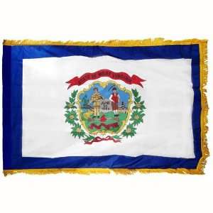 West Virginia Flag 5X8 Foot Nylon PH and FR