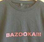 STAR SPANGLES bazooka t shirt promo issue double sided red/black 