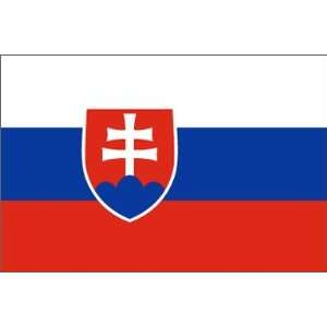 Slovakia Flag 4ft x 6ft Nylon   Outdoor