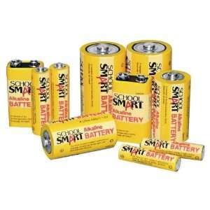  Size C, School Smart Alkaline Batteries   2/Pkg. Office 