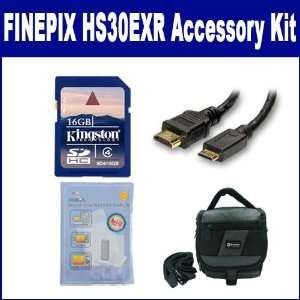  Fujifilm FinePix HS30EXR Digital Camera Accessory Kit 
