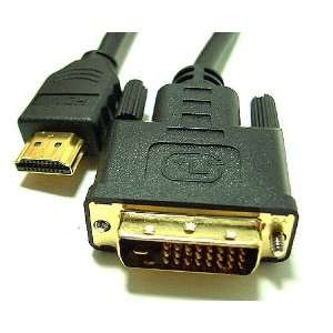  HDMI Male to DVI D Male Single Link Cable   10 Feet (V1.3 