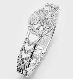 Wholesale Fashion 12Pcs Crystal Rhinestone Bracelets Bangles B12 