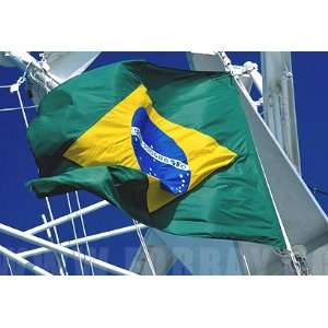  Brazil National Country Flag 3X5 Feet Patio, Lawn 