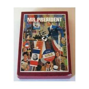 Mr. President / Vintage 3M Bookshelf Game  Industrial 