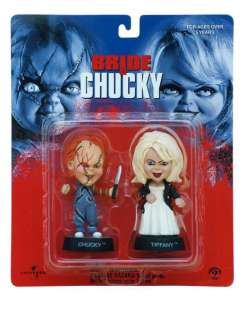 CHILDS PLAY   CHUCKY AND TIFFANY LITTLE BIG HEADS  