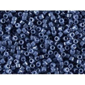   Pearl Stormy Skies Blue Delica Seed Beads Arts, Crafts & Sewing