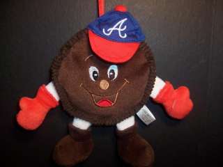 Atlanta Braves Oreo Cookie Plush Ornament Toy  