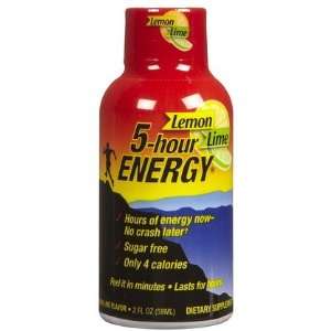  5 Hour Energy Energy Shots, Lemon Lime, 12 ct (Quantity of 