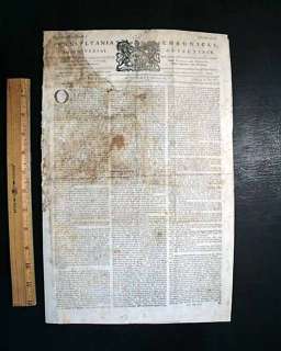   MASSACRE Colonial Philadelphia PA 1770 Newspaper Best Report REDCOATS