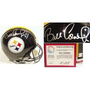  Bill Cowher Signed Steelers ProLine Helmet Sports 