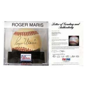 Roger Maris Autographed Baseball 