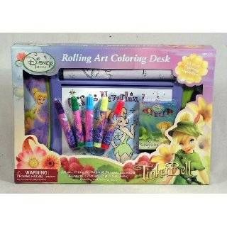 Disney Fairies Rolling Art Coloring Desk ~ Magical Tink
