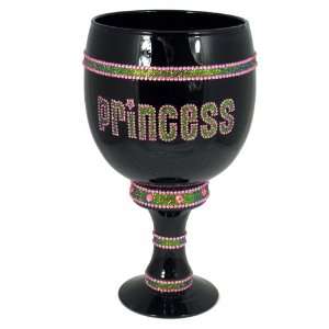  Licensed Pimp Cup Stein Black Glass w/ Pink PRINCESS 