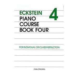  Eckstein Piano Course Bk. 4 Musical Instruments