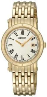 Seiko SXB420 Ladies Gold Tone Stainless Steel Watch  