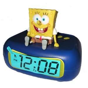    Nickelodeon Spongebob Squarepants LED Alarm Clock Toys & Games