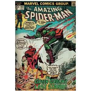 Marvel Comics Retro The Amazing Spider Man Comic Book Cover #122, the 