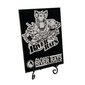  Albany River Rats Logo Solid Marble Plaque Sports 