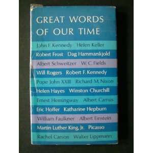  Great Words of Our Time Dee Danner Barwick (ed.) Books