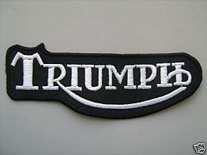 TRIUMPH PATCH TOPPA STEMMA RICAMATO CM.10,8X4  