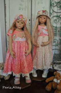 Pink Princess~French Lace Dress & Hat 4 HIMSTEDT Doll  