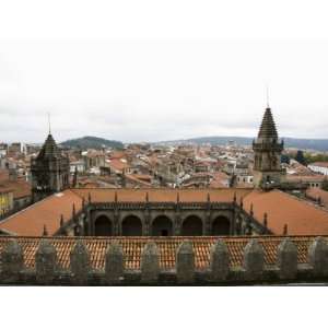 com Cloisters from Roof of Santiago Cathedral, Santiago De Compostela 