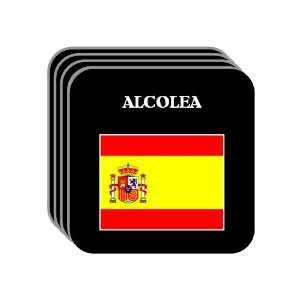  Spain [Espana]   ALCOLEA Set of 4 Mini Mousepad Coasters 