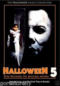 HALLOWEEN 5 The Revenge of Michael Myers Movie Poster Horror  